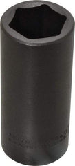 Proto - 1/2" Drive 27mm Deep Impact Socket - 6 Points, 3-1/2" OAL - Apex Tool & Supply