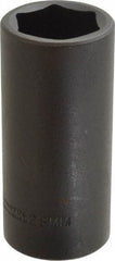 Proto - 1/2" Drive 28mm Deep Impact Socket - 6 Points, 3-1/2" OAL - Apex Tool & Supply
