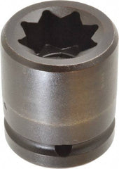 Proto - 3/4" Drive 7/8" Standard Impact Socket - 8 Points, 2" OAL - Apex Tool & Supply