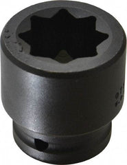 Proto - 3/4" Drive 1-1/16" Standard Impact Socket - 8 Points, 2-3/16" OAL - Apex Tool & Supply