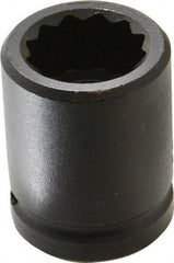 Proto - 3/4" Drive 1" Standard Impact Socket - 12 Points, 2" OAL - Apex Tool & Supply