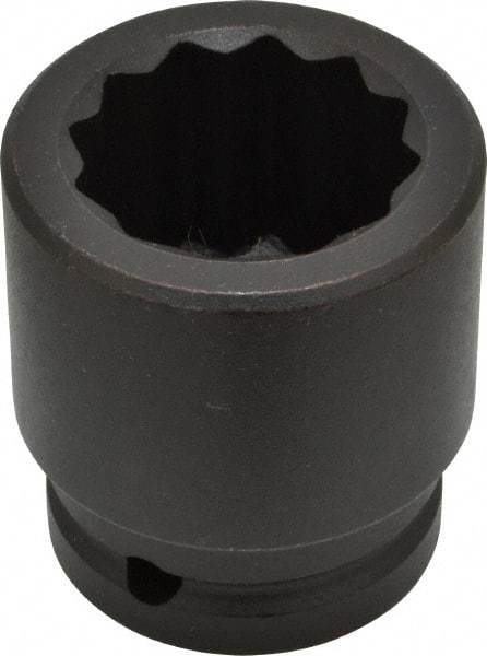 Proto - 3/4" Drive 1-1/4" Standard Impact Socket - 12 Points, 2-3/16" OAL - Apex Tool & Supply