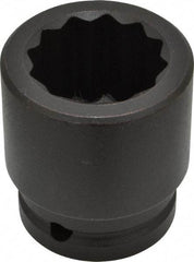 Proto - 3/4" Drive 1-1/4" Standard Impact Socket - 12 Points, 2-3/16" OAL - Apex Tool & Supply
