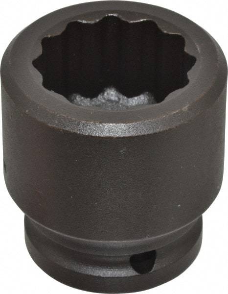 Proto - 3/4" Drive 1-5/16" Standard Impact Socket - 12 Points, 2-3/16" OAL - Apex Tool & Supply