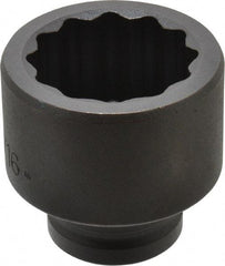 Proto - 3/4" Drive 1-13/16" Standard Impact Socket - 12 Points, 2-5/8" OAL - Apex Tool & Supply