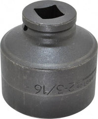 Proto - 3/4" Drive 2-3/16" Standard Impact Socket - 12 Points, 3-1/8" OAL - Apex Tool & Supply