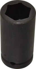Proto - 3/4" Drive 1-1/8" Deep Impact Socket - 6 Points, 3-1/4" OAL - Apex Tool & Supply