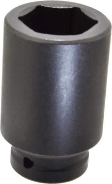 Proto - 3/4" Drive 1-7/16" Deep Impact Socket - 6 Points, 3-1/2" OAL - Apex Tool & Supply