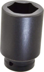 Proto - 3/4" Drive 1-7/16" Deep Impact Socket - 6 Points, 3-1/2" OAL - Apex Tool & Supply