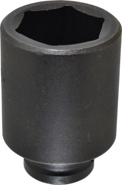 Proto - 3/4" Drive 1-13/16" Deep Impact Socket - 6 Points, 3-7/8" OAL - Apex Tool & Supply