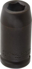 Proto - 3/4" Drive 21mm Deep Impact Socket - 6 Points, 3-1/4" OAL - Apex Tool & Supply