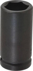 Proto - 3/4" Drive 27mm Deep Impact Socket - 6 Points, 3-1/4" OAL - Apex Tool & Supply