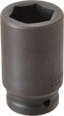 Proto - 3/4" Drive 32mm Deep Impact Socket - 6 Points, 3-1/4" OAL - Apex Tool & Supply
