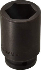 Proto - 3/4" Drive 35mm Deep Impact Socket - 6 Points, 3-1/4" OAL - Apex Tool & Supply