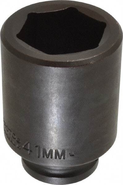 Proto - 3/4" Drive 41mm Deep Impact Socket - 6 Points, 3-1/2" OAL - Apex Tool & Supply