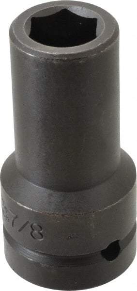 Proto - 1" Drive 7/8" Deep Impact Socket - 6 Points, 3-3/4" OAL - Apex Tool & Supply