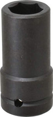 Proto - 1" Drive 1-1/8" Deep Impact Socket - 6 Points, 3-3/4" OAL - Apex Tool & Supply