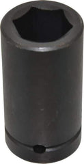 Proto - 1" Drive 1-5/16" Deep Impact Socket - 6 Points, 3-3/4" OAL - Apex Tool & Supply