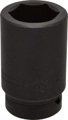 Proto - 1" Drive 1-5/8" Deep Impact Socket - 6 Points, 4" OAL - Apex Tool & Supply