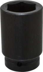 Proto - 1" Drive 1-13/16" Deep Impact Socket - 6 Points, 4-1/16" OAL - Apex Tool & Supply