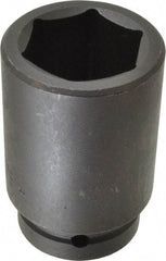 Proto - 1" Drive 1-7/8" Deep Impact Socket - 6 Points, 4-1/4" OAL - Apex Tool & Supply