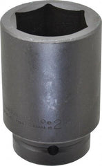Proto - 1" Drive 2" Deep Impact Socket - 6 Points, 4-1/4" OAL - Apex Tool & Supply