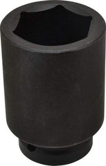 Proto - 1" Drive 2-1/8" Deep Impact Socket - 6 Points, 4-1/2" OAL - Apex Tool & Supply