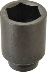 Proto - 1" Drive 2-5/16" Deep Impact Socket - 6 Points, 4-3/4" OAL - Apex Tool & Supply