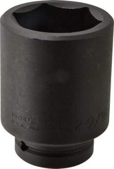 Proto - 1" Drive 2-9/16" Deep Impact Socket - 6 Points, 5" OAL - Apex Tool & Supply