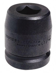 Proto - 1" Drive 54mm Impact Socket - 6 Points, 3" OAL - Apex Tool & Supply