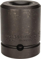 Proto - 1" Drive 13/16" Standard Impact Socket - 4 Points, 2-1/2" OAL - Apex Tool & Supply