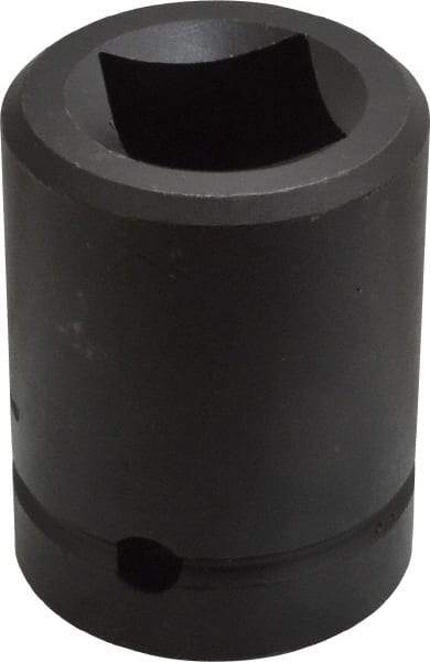 Proto - 1" Drive 1" Standard Impact Socket - 4 Points, 2-1/2" OAL - Apex Tool & Supply