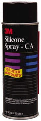 3M - 24 oz Aerosol Silicone Lubricant - Clear, 350°F Max - Apex Tool & Supply