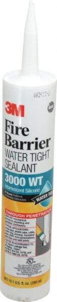 3M - 10.1 oz Cartridge Gray RTV Silicone Joint Sealant - 14 to 230°F Operating Temp, Series 3000WT - Apex Tool & Supply