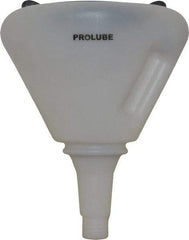 PRO-LUBE - 8" Diam, Spill Proof Funnel - Apex Tool & Supply
