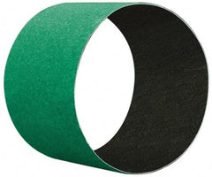 3M - 3-1/2" Wide x 15-1/2" OAL, 60 Grit, Zirconia Alumina Abrasive Belt - Zirconia Alumina, Medium, Coated, YF Weighted Cloth Backing, Series 577F - Apex Tool & Supply