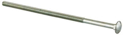 Value Collection - 5/16-18 UNC 8" Length Under Head, Standard Square Neck, Carriage Bolt - Grade 2 Steel, Zinc-Plated Finish - Apex Tool & Supply
