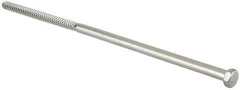 Value Collection - 1/2" Screw, 16" Length Under Head, Steel, Hex Head Lag Screw - Hot Dipped Galvanized, Grade 2 - Apex Tool & Supply