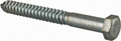 Value Collection - 3/4" Screw, 7" Length Under Head, Steel, Hex Head Lag Screw - Zinc Plated, Grade 2 - Apex Tool & Supply