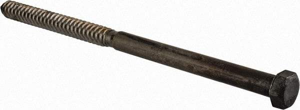 Value Collection - 3/4" Screw, 14" Length Under Head, Steel, Hex Head Lag Screw - Uncoated, Grade 2 - Apex Tool & Supply
