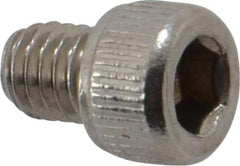 Value Collection - #10-32 UNF Hex Socket Drive, Socket Cap Screw - Grade 18-8 Stainless Steel, Uncoated, Fully Threaded, 1/4" Length Under Head - Apex Tool & Supply