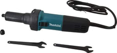 Makita - 1/4 Inch Collet, 25,000 RPM, Straight, Electric Die Grinder - 120 Volt, 3.5 Amp - Apex Tool & Supply