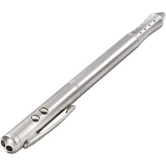 Quartet - Chrome Pen Size Laser Pointer - Silver, 4 LR41 Batteries Included - Apex Tool & Supply