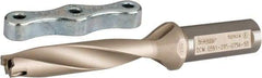 Iscar - 0.591 to 5/8" Diam, 5xD, 2.95" Max Depth, 3/4" Shank Diam, Replaceable Tip Drill - IDI 0591-S.. Insert, 15 Seat Size, DCM Toolholder, Series ChamDrill - Apex Tool & Supply