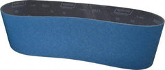 Norton - 6" Wide x 48" OAL, 50 Grit, Zirconia Alumina Abrasive Belt - Zirconia Alumina, Coarse, Coated, Y Weighted Cloth Backing, Dry, Series R821 - Apex Tool & Supply
