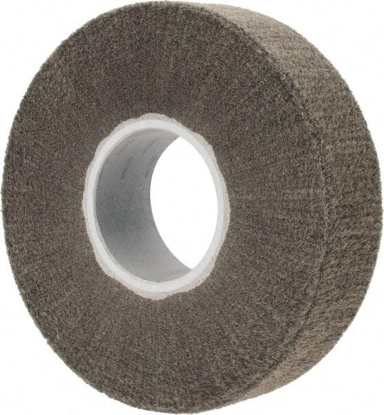 3M - 8" Diam Silicon Carbide Finishing Flap Wheel - 3" Hole, 2" Wide, Density 7, Nonwoven, Very Fine Grade, 3,200 Max RPM - Apex Tool & Supply