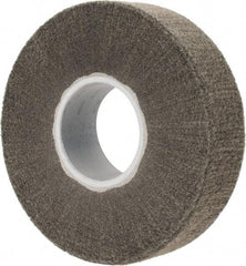 3M - 8" Diam Silicon Carbide Finishing Flap Wheel - 3" Hole, 2" Wide, Density 7, Nonwoven, Very Fine Grade, 3,200 Max RPM - Apex Tool & Supply