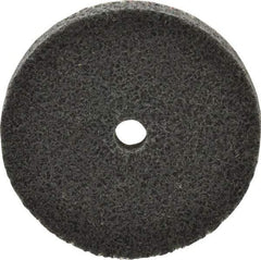 3M - 2" Diam, 1/4" Face Width, 1/4" Center Hole, Fine Grade, Silicon Carbide Deburring Wheel - Unitized, Soft Density 3 Grade, 16,100 RPM - Apex Tool & Supply