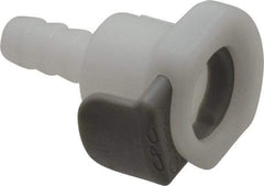 CPC Colder Products - Acetal Push-to-Connect Tube Female Connector - 125 Max psi, 1/4" Inside Diam, White - Apex Tool & Supply