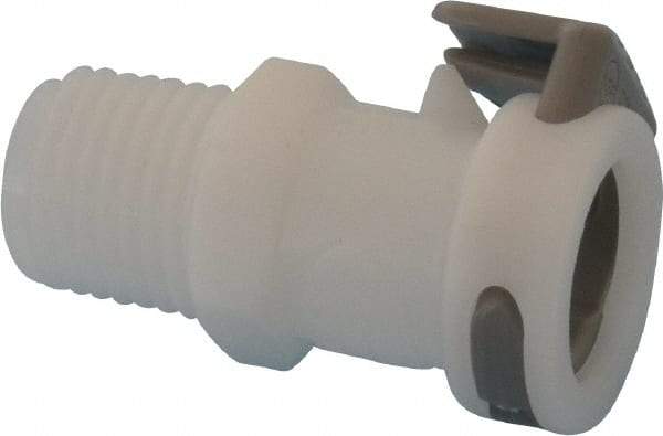 CPC Colder Products - 1/4 NPT, Acetal Push-to-Connect Tube Female Connector - 120 Max psi, White - Apex Tool & Supply